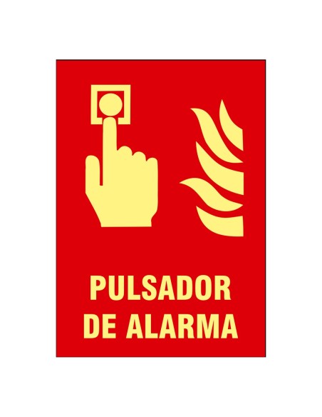 Comprar OEM SIGNS-32B-2129 Cartel de señalización - Equipos de protección contra incendios - Pulsador de alarma - Colores fotolu
