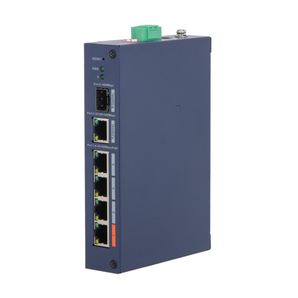 Comprar X-SECURITY XS-SWI0604HIPOE-MF-60-DIN X-Security Industrial L2 Managed Switch - 4 puertos PoE 10/100 (Puerto 1 Hi-PoE has