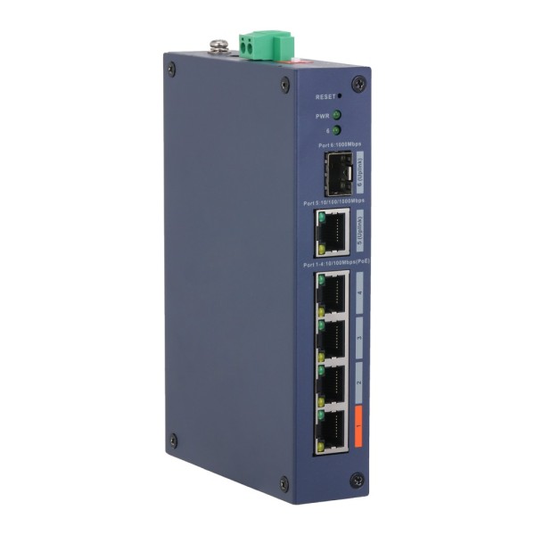 Comprar X-SECURITY XS-SWI0604HIPOE-MF-60-DIN X-Security Industrial L2 Managed Switch - 4 puertos PoE 10/100 (Puerto 1 Hi-PoE has