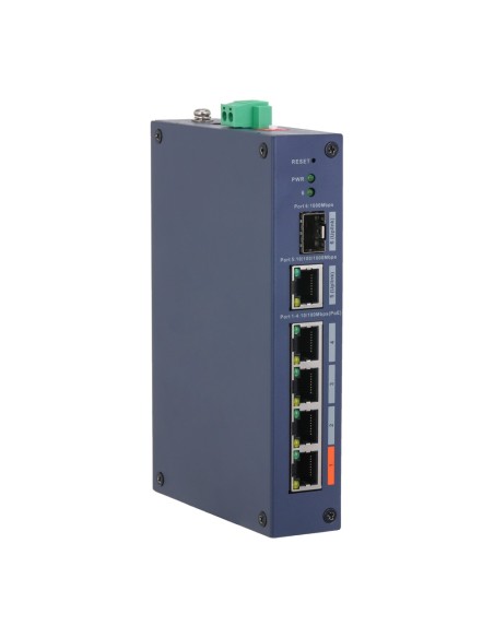 Comprar X-SECURITY XS-SWI0604HIPOE-MF-60-DIN X-Security Industrial L2 Managed Switch - 4 puertos PoE 10/100 (Puerto 1 Hi-PoE has