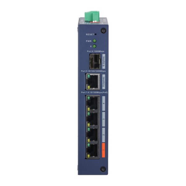 Comprar X-SECURITY XS-SWI0604HIPOE-MF-60-DIN X-Security Industrial L2 Managed Switch - 4 puertos PoE 10/100 (Puerto 1 Hi-PoE has
