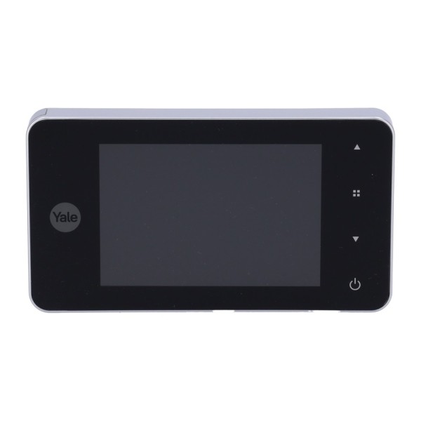 Comprar YALE YALE-DOORVIEWER4500-SILVER Mirilla digital con timbre - Cámara 0.3 Mpx | Ángulo de visión 105º - Pantalla LCD TFT 4