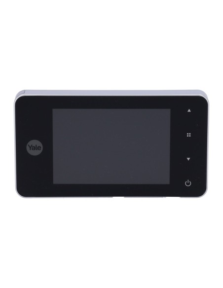 Comprar YALE YALE-DOORVIEWER4500-SILVER Mirilla digital con timbre - Cámara 0.3 Mpx | Ángulo de visión 105º - Pantalla LCD TFT 4