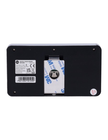 Comprar YALE YALE-DOORVIEWER4500-SILVER Mirilla digital con timbre - Cámara 0.3 Mpx | Ángulo de visión 105º - Pantalla LCD TFT 4