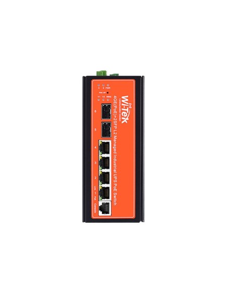 Comprar WI-TEK WITEK-0076 Switch PoE gestionable L2 para energía Solar