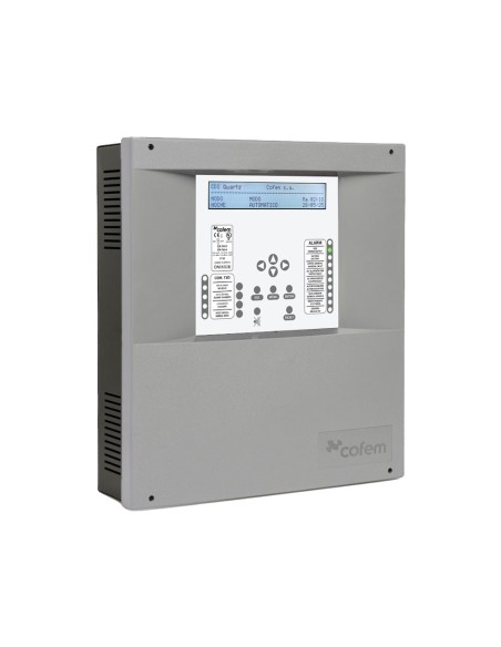 Comprar COFEM COFEM-178 Central algorítmica direccionable Cofem serie QUARTZ de 2 lazos para detección de incendios