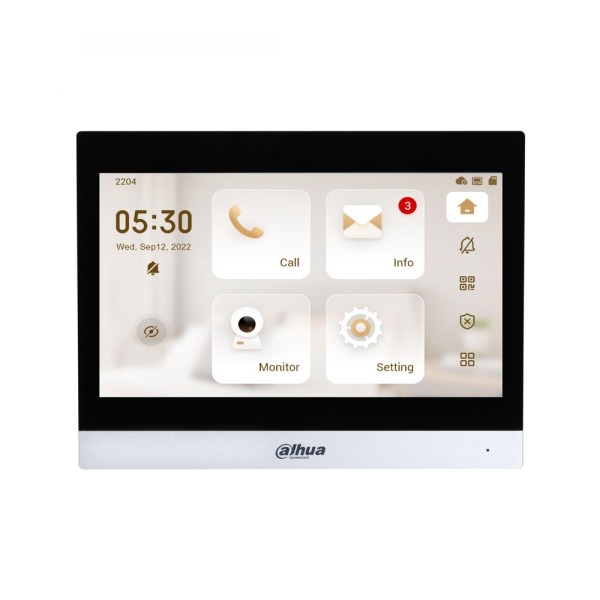 Comprar DAHUA DAHUA-5274 Monitor interior IP y Wi-Fi Dahua serie VTH8 de 10 pulgadas con PoE estándar