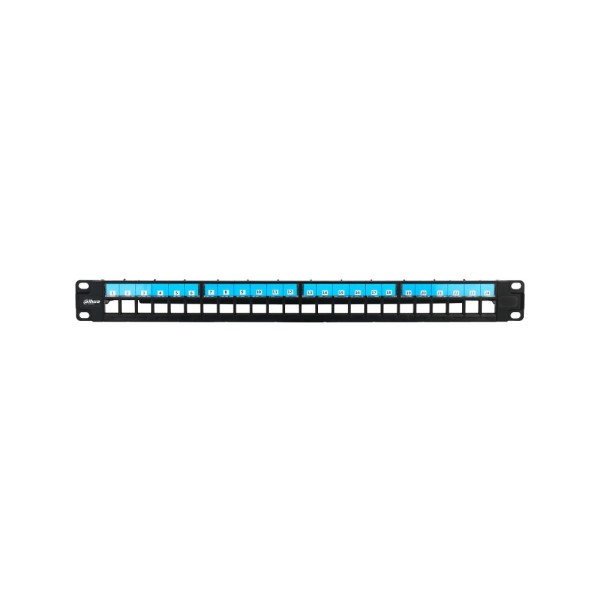 Comprar DAHUA DAHUA-5377 Panel patch Dahua UTP de 24 puertos 1U sin apantallar para rack de 19 pulgadas