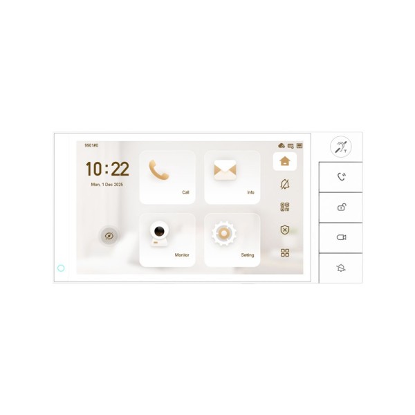 Comprar DAHUA DAHUA-5526 Monitor IP Dahua Pro de 7 pulgadas con Linux, 2 hilos, WiFi 6 y PoE