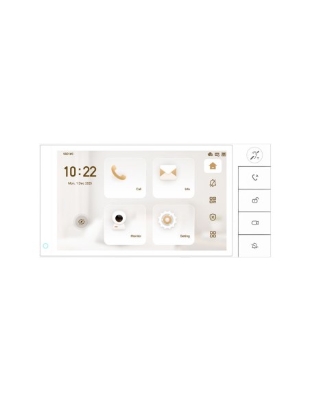 Comprar DAHUA DAHUA-5526 Monitor IP Dahua Pro de 7 pulgadas con Linux, 2 hilos, WiFi 6 y PoE