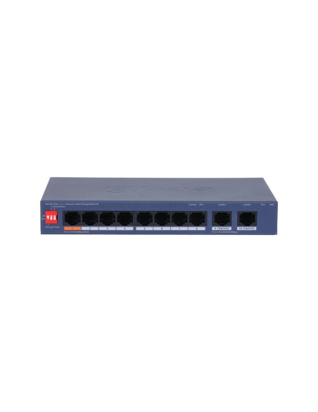 Comprar DAHUA DAHUA-5535 Switch PoE gestionado Dahua de 10 puertos con 8 PoE, 2 Gigabit y gestión cloud