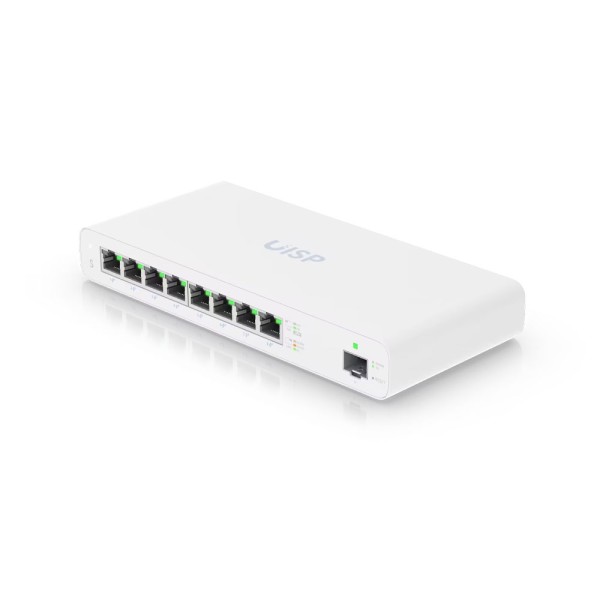 Comprar UBIQUITI SAM-5096 Switch PoE gestionado de capa 2 con 8 puertos Gigabit, uplink SFP y 110 W