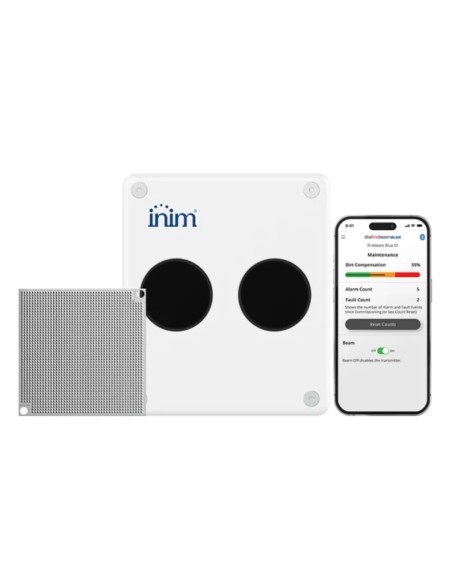 Comprar INIM BDH260 Detector de humo óptico lineal de 5m-70m con Bluetooth para App