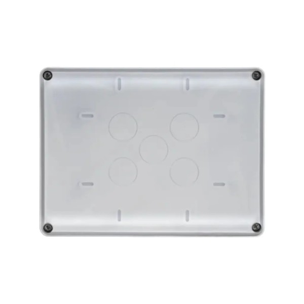 Comprar INIM FBOX100T Caja de superficie IP65 transparente para alojamiento de módulos serie ENEA (pack 5 un)