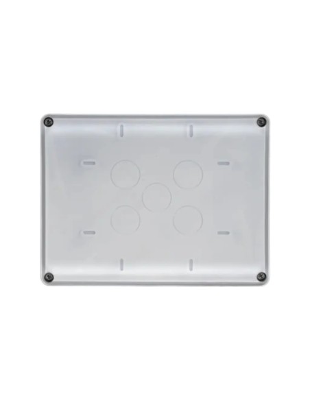 Comprar INIM FBOX100T Caja de superficie IP65 transparente para alojamiento de módulos serie ENEA (pack 5 un)