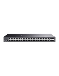Comprar TP-LINK TPLINK-204 Switch administrado JetStream de 48 puertos Gigabit L2 con 4 ranuras SFP