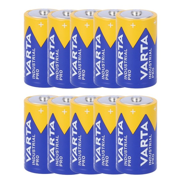 Comprar UPOWER 4XBATT-LR20-F Pack 10x Pila LR20 / D / MN1300 - Varta - Alcalina Zn-MnO2 no recargable - Tensión 1.5V - Capacidad