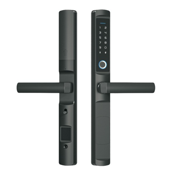 Comprar AKUVOX AK-F2 Cerradura inteligente - Huella, tarjeta MF y PIN - 100 usuarios | ZigBee - Autónoma 4 x pilas AAA - APP móv