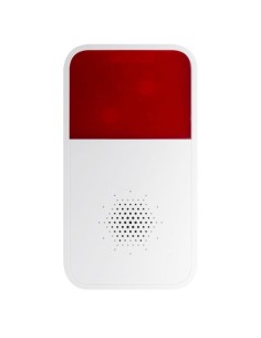 Comprar BRANDED ARA10-W Sirena inalámbrica Branded - Dispositivo de Radiofrecuencia 433MHz/886MHz - Intensidad de sonido 85dB a 