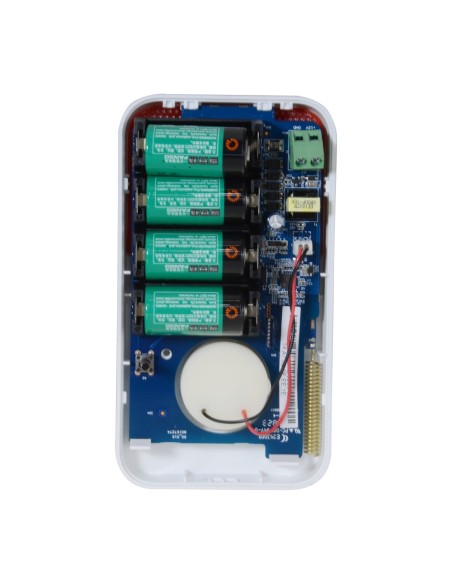 Comprar BRANDED ARA10-W Sirena inalámbrica Branded - Dispositivo de Radiofrecuencia 433MHz/886MHz - Intensidad de sonido 85dB a 