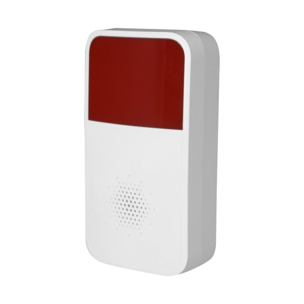Comprar BRANDED ARA10-W Sirena inalámbrica Branded - Dispositivo de Radiofrecuencia 433MHz/886MHz - Intensidad de sonido 85dB a 