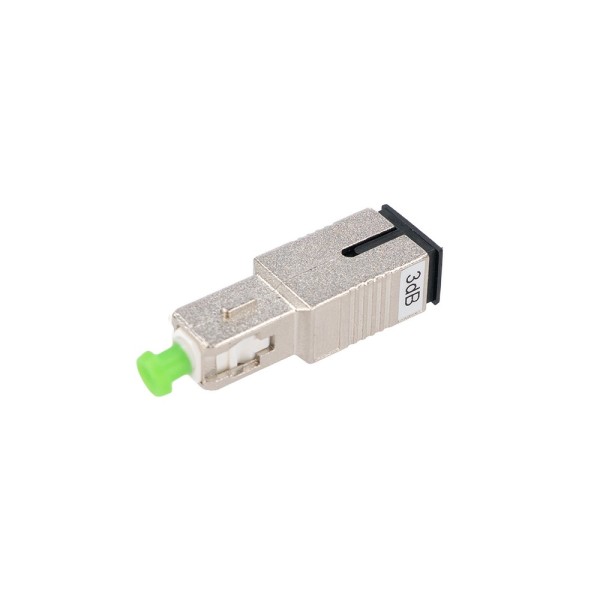 Comprar OEM ATT-SCAPC-10 Atenuación exacta de 10dB en señal óptica. - Conector SC de tamaño estándar seguro. - Pulido APC en áng