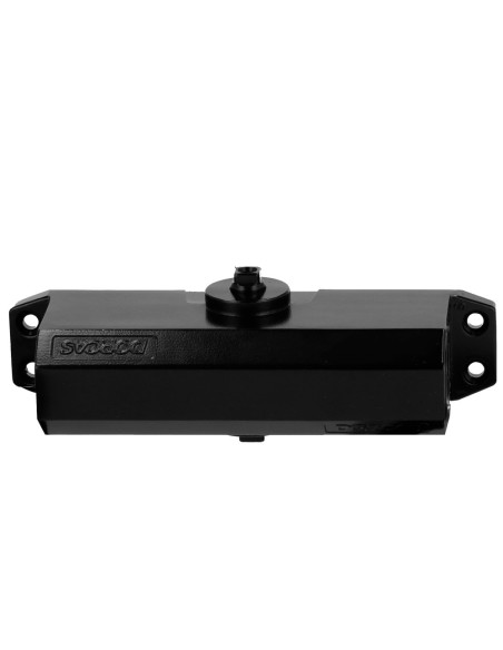 Comprar DORCAS DR-DC1-BLACK Cierrapuertas de brazo articulado - Instalación de superficie y reversible - Apertura convencional -