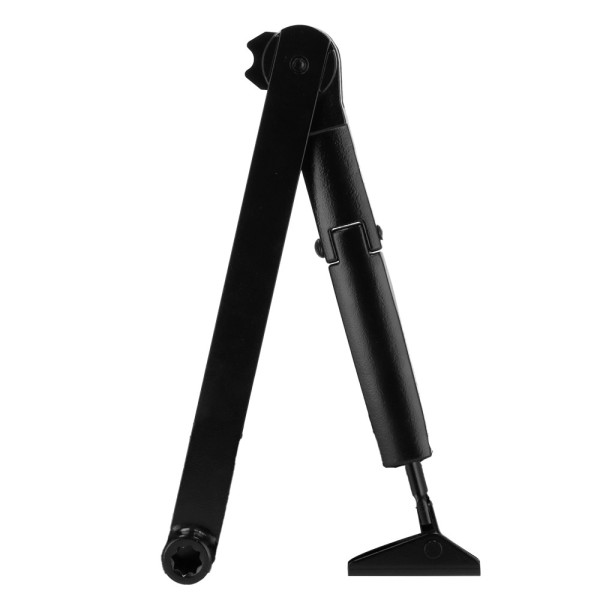 Comprar DORCAS DR-DC1-H-BLACK Cierrapuertas de brazo articulado - Instalación de superficie y reversible - Apertura con fuerza r
