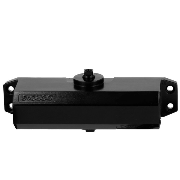 Comprar DORCAS DR-DC1-H-BLACK Cierrapuertas de brazo articulado - Instalación de superficie y reversible - Apertura con fuerza r