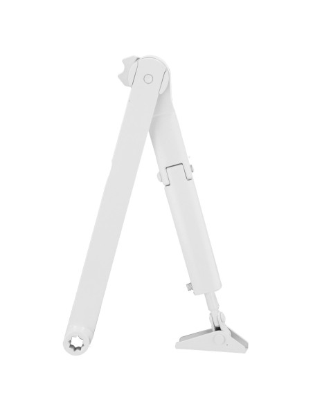 Comprar DORCAS DR-DC1-H-WHITE Cierrapuertas de brazo articulado - Instalación de superficie y reversible - Apertura con fuerza r