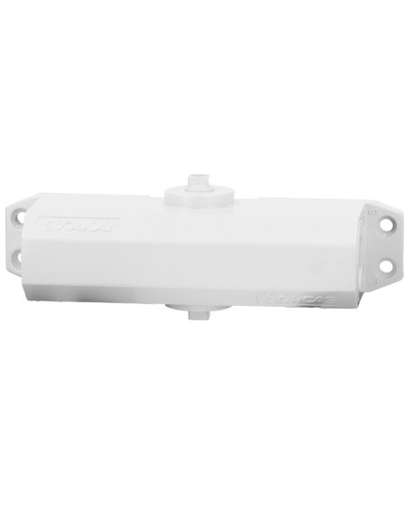 Comprar DORCAS DR-DC1-H-WHITE Cierrapuertas de brazo articulado - Instalación de superficie y reversible - Apertura con fuerza r