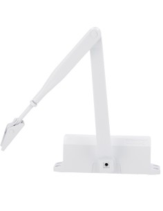 Comprar DORCAS DR-DC1-WHITE Cierrapuertas de brazo articulado - Instalación de superficie y reversible - Apertura convencional - 2