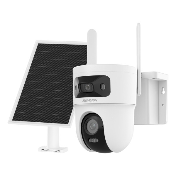 Comprar HIKVISION DS-2CFSP8-D/4G(2.8+4MM)/EU Cámara PTZ IP 4G con panel solar VALUE - Resolución 4 Mpx (2560x1440) - Lente dual 