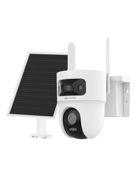 Comprar HIKVISION DS-2CFSP8-D/4G(2.8+4MM)/EU Cámara PTZ IP 4G con panel solar VALUE - Resolución 4 Mpx (2560x1440) - Lente dual 