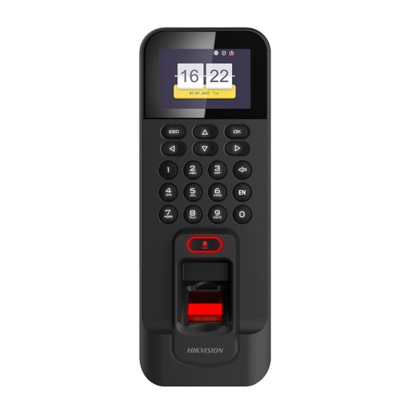 Comprar HIKVISION DS-K1T804AEF Control de acceso y presencia - Huella, tarjeta EM y PIN - 3.000 usuarios | 100.000 registros - T