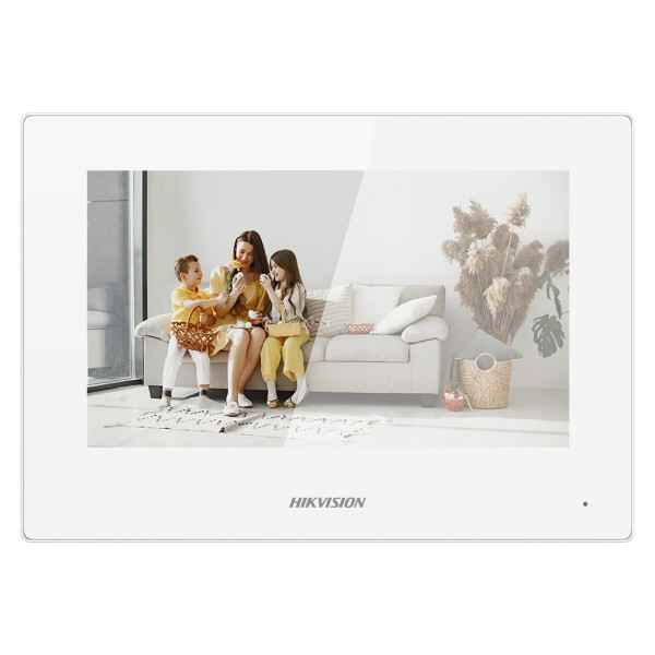 Comprar HIKVISION DS-KH6320-LE1/WHITE(B) Monitor para videoportero - Pantalla táctil TFT 7" - Audio bidireccional - TCP/IP,