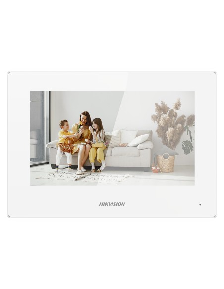 Comprar HIKVISION DS-KH6320-LE1/WHITE(B) Monitor para videoportero - Pantalla táctil TFT 7" - Audio bidireccional - TCP/IP,