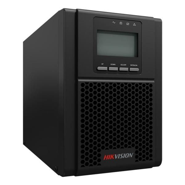 Comprar HIKVISION DS-UPS01K24-R/TS/IEC SAI online doble conversión - Potencia 1000VA / 900W - Entrada AC 176~264V / Salida AC 20