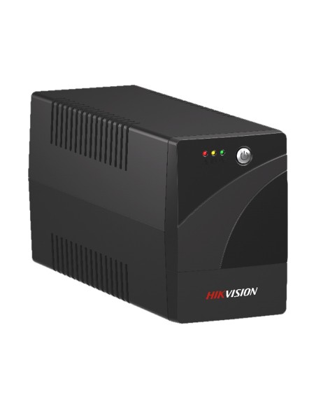 Comprar HIKVISION DS-UPS600-R/EU SAI monofásico line-interactive - Potencia 600VA / 360W - Entrada 162 - 290Vac / Salida 220 - 2