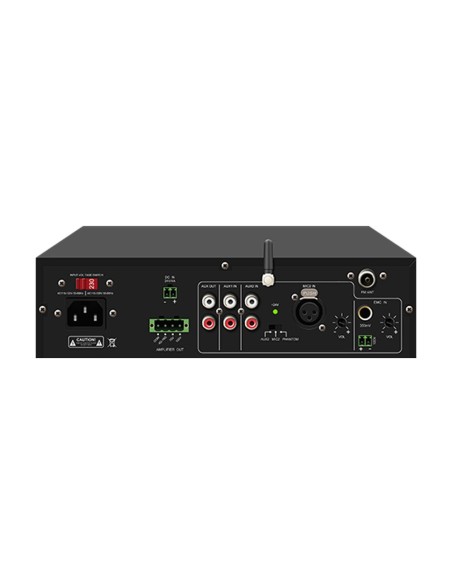 Comprar DSPPA DSPPA-MP250UB Amplificador mezclador DSPPA - Línea 70V/100V y baja impedancia - 1 x 250W  - 2 Mic 2 Phantom | 2 