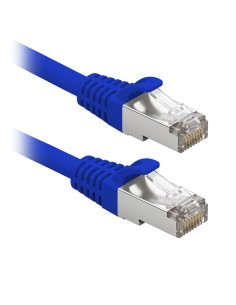 Comprar SAFIRE FUTP6-010B Cable F/UTP de parcheo - Ethernet - Conectores RJ45 - Categoría 6 - 10 cm - Color azul