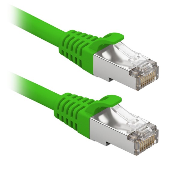Comprar SAFIRE FUTP6-030G Cable F/UTP de parcheo - Ethernet - Conectores RJ45 - Categoría 6 - 30 cm - Color verde