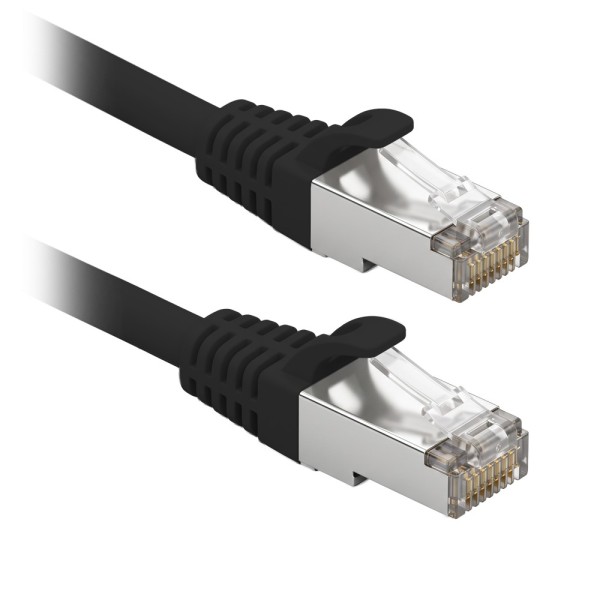 Comprar SAFIRE FUTP6-10BK Cable F/UTP de parcheo - Ethernet - Conectores RJ45 - Categoría 6 - 10 m - Color negro