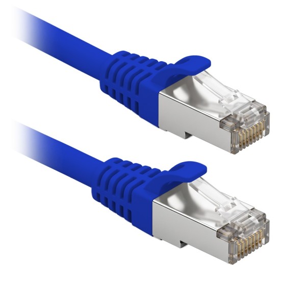 Comprar SAFIRE FUTP6-30B Cable F/UTP de parcheo - Ethernet - Conectores RJ45 - Categoría 6 - 30 m - Color azul