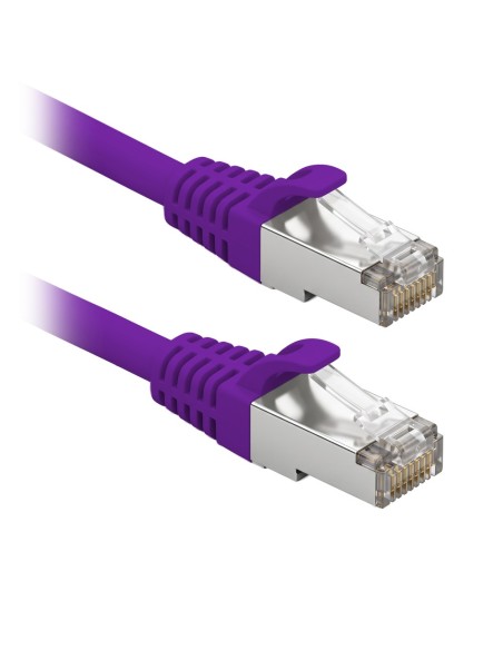Comprar SAFIRE FUTP6-30PU Cable F/UTP de parcheo - Ethernet - Conectores RJ45 - Categoría 6 - 30 m - Color morado