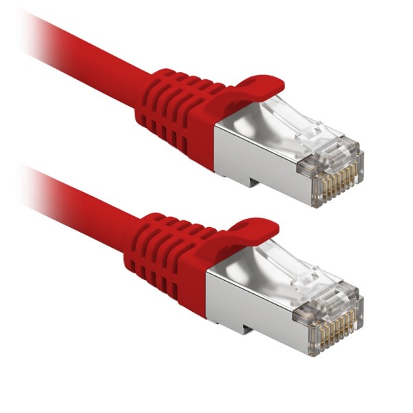Comprar SAFIRE FUTP6-5R Cable F/UTP de parcheo - Ethernet - Conectores RJ45 - Categoría 6 - 5 m - Color rojo