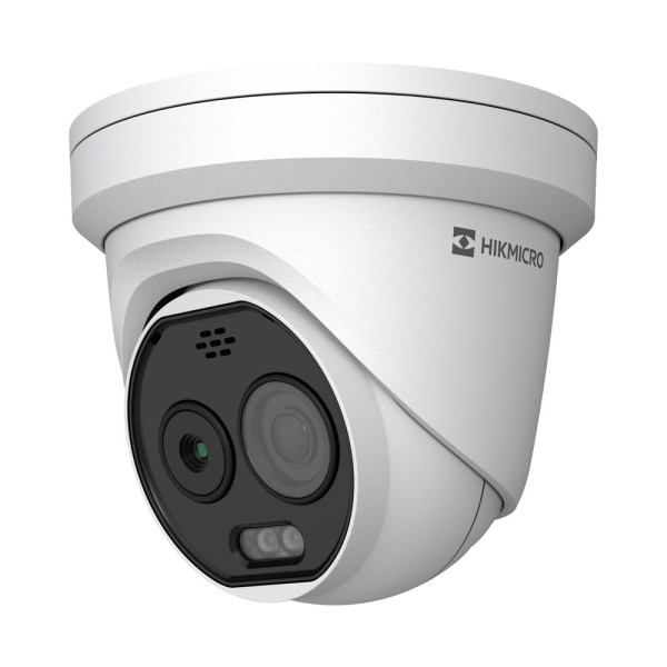 Comprar HIKMICRO HM-TD1218-2/G0/T1A Cámara térmica Dual IP Hikmicro - Sensor térmico 160x120 VOx | Lente 1.8mm - Sensor óptico 1