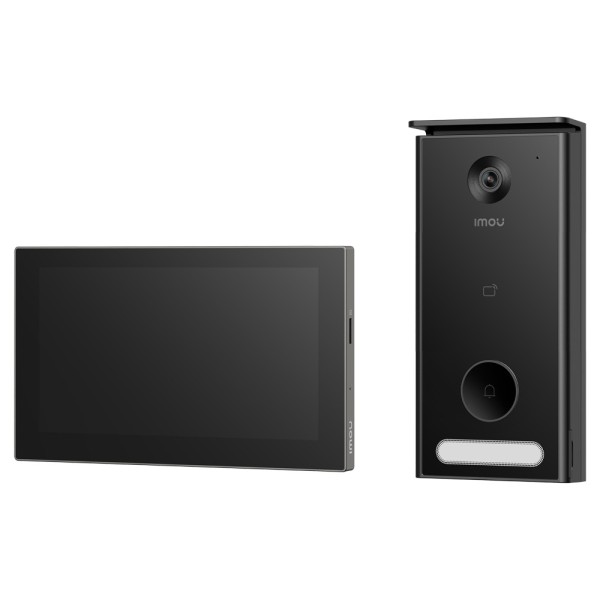 Comprar IMOU IMOU-VO1-5M0A/VH1-7A0A Videoportero Inteligente PoE 5MP - Conexión PoE  - Lente 2.3mm / Pantalla 7" - Area de 