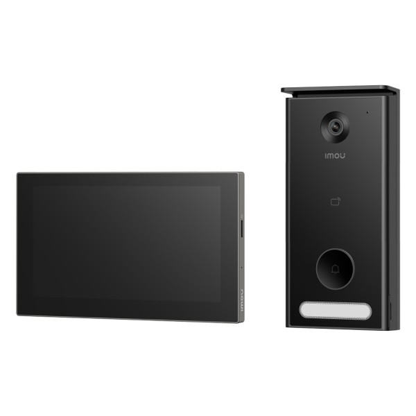 Comprar IMOU IMOU-VO1-5M0R/VH1-7A0S Videoportero Inteligente 5MP - WiFi Dual / 2-hilos - Lente 2.3mm / Pantalla 7" - Area d