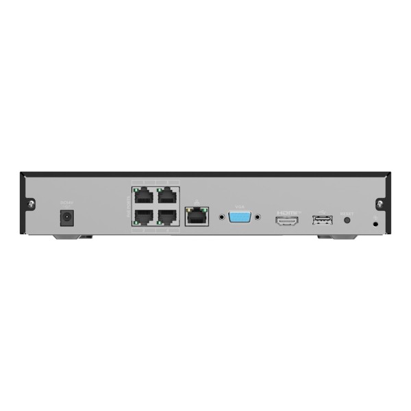 Comprar IMOU NVR-N110-4P-8A0E-P-IMOU Grabador NVR para cámaras IMOU - 4 puertos PoE con 10 canales de video IP - Compresión H.26